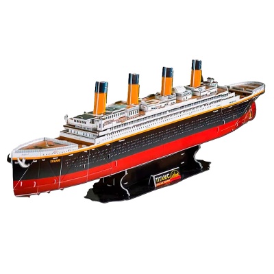 Модель сборная Титаник 113 деталей Cubic Fun T4011H 1